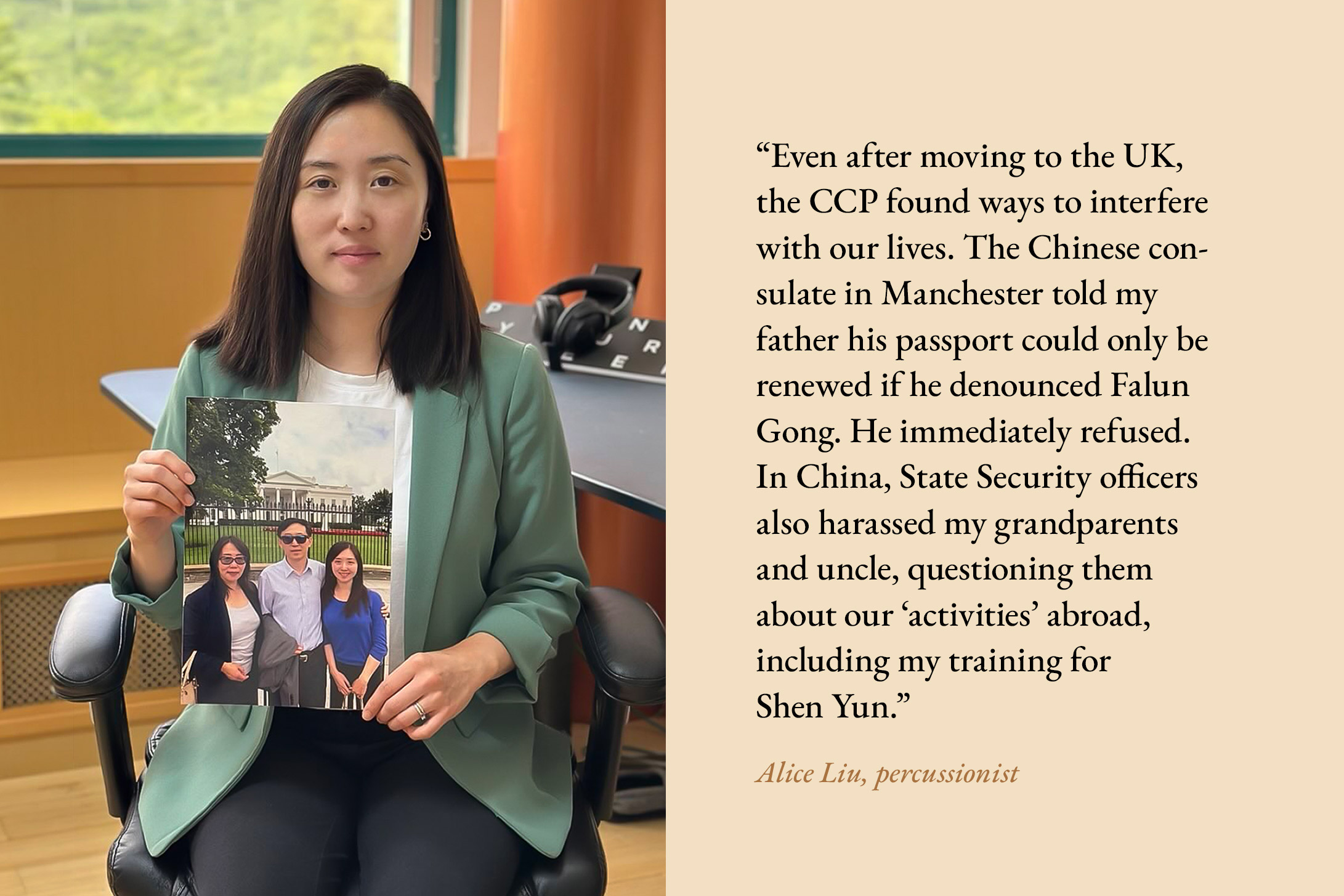 In their own words: <a target='_blank' href='https://www.shenyuncommunity.org/post/alice-liu'>read percussionist Alice Liu's story here</a>