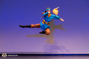 Shen Yun's Jay Huang, who took first place in the adult male division.